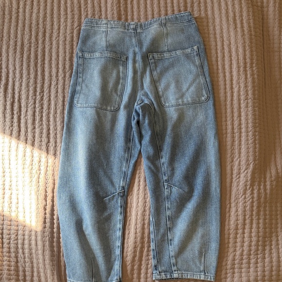 We The Free Light Blue Boyfriend Jeans - Picture 4 of 5